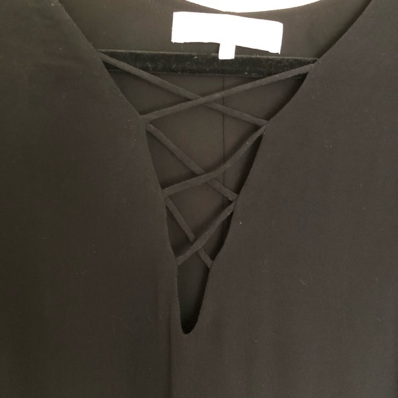 Astr (Nordstrom) Dress with Lace Up Detail - Picture 3 of 5